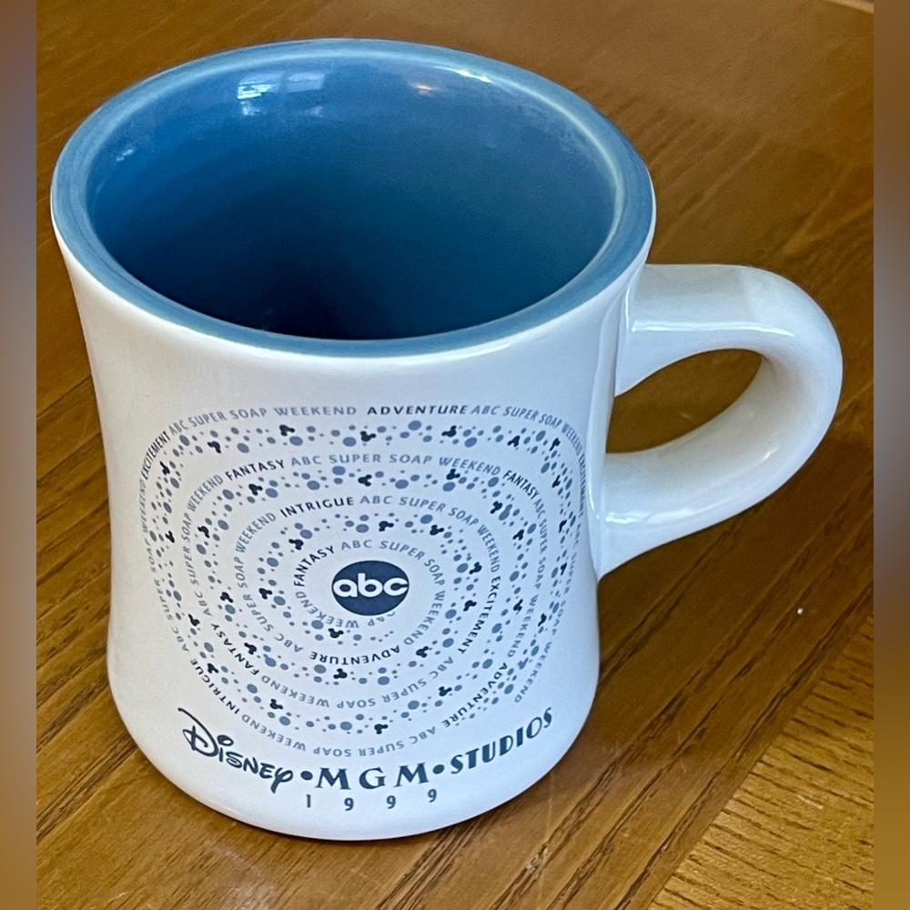 ABC Super Soap Weekend Mug DisneyMGM Studios 1999 - September 25-26, 1999